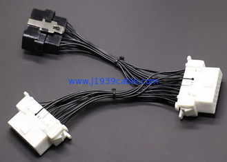 OBD2 OBDII 16 Pin J1962 Male to Dual Toyota OBD2 Female Y Cable