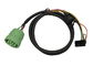 Green J1939 Deutsch 9 Pin Female to Molex 20 Pin Female Cable with Fuse