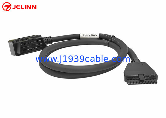 PT30 เครื่อง ELD คาเบล OBD2 OBDII J1962 เครื่องบันทึกไฟฟ้าสําหรับรถบรรทุก Volvo หรือ Mack ในอเมริกาเหนือ