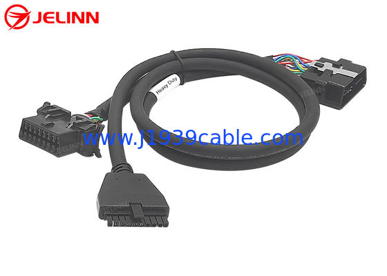 PT30 ELD OBD J1962 สปลิเตอร์ Y คาเบลสําหรับเส้นทางแปซิฟิกสําหรับรถบรรทุก Volvo หรือ Mack ในอเมริกาเหนือ