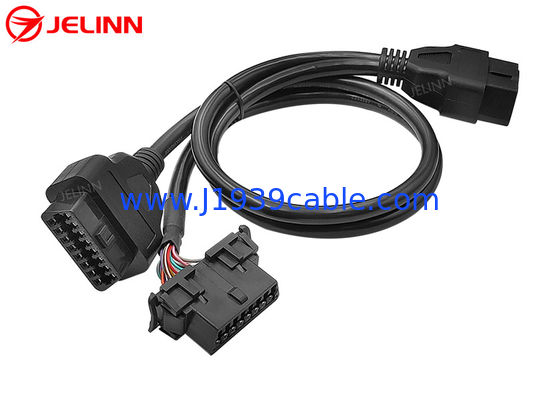 OBD2 OBDII ชายกับฮุนไดและ Kia OBD2 หญิงและ OBD2 หญิงแยกสาย Y