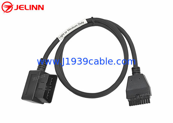 PT30 เครื่อง ELD คาเบล OBD2 OBDII J1962 เครื่องบันทึกไฟฟ้าสําหรับรถบรรทุก Volvo หรือ Mack ในอเมริกาเหนือ